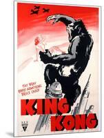 King Kong, 1933-null-Mounted Art Print