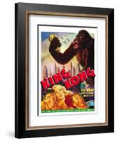 King Kong, 1933-null-Framed Art Print