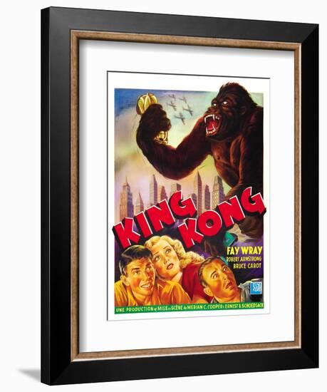 King Kong, 1933-null-Framed Art Print