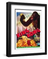 King Kong, 1933-null-Framed Art Print