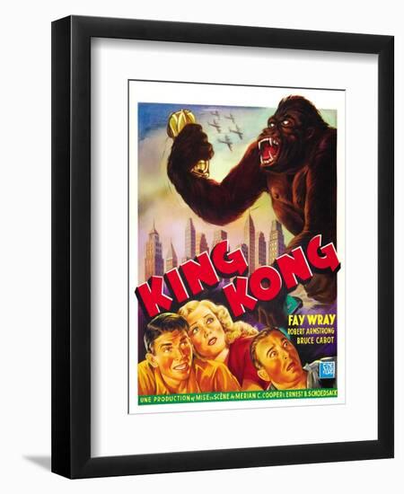 King Kong, 1933-null-Framed Art Print