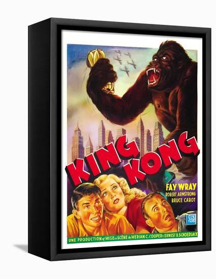 King Kong, 1933-null-Framed Stretched Canvas