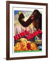 King Kong, 1933-null-Framed Art Print