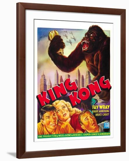 King Kong, 1933-null-Framed Art Print