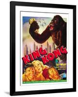 King Kong, 1933-null-Framed Art Print