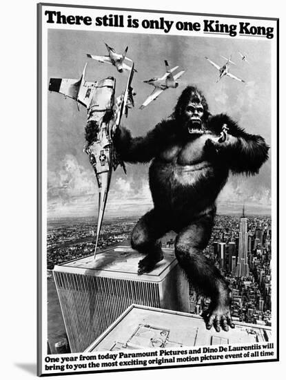 King Kong, 1976-null-Mounted Giclee Print