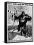 King Kong, 1976-null-Framed Stretched Canvas