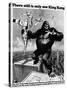 King Kong, 1976-null-Stretched Canvas