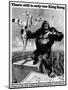 King Kong, 1976-null-Mounted Giclee Print