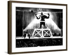 King Kong, Bruce Cabot, Fay Wray, Robert Armstrong, King Kong, 1933-null-Framed Photo