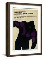 King Kong Escapes, (aka Ucieczka King Konga), Polish poster, King Kong, 1967-null-Framed Art Print