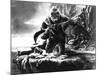 King Kong, Fay Wray, 1933, Kong Fighting Pterodactyl-null-Mounted Premium Photographic Print