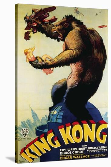 King Kong, Fay Wray, 1933-null-Stretched Canvas