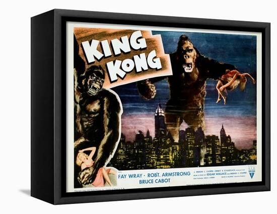 King Kong, Fay Wray, 1933-null-Framed Stretched Canvas