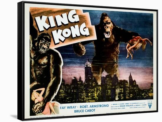 King Kong, Fay Wray, 1933-null-Framed Stretched Canvas