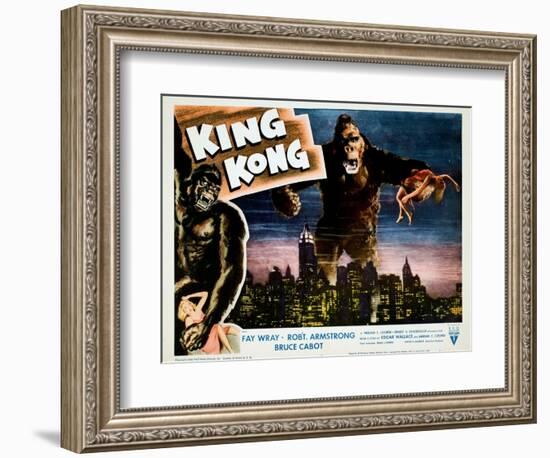King Kong, Fay Wray, 1933-null-Framed Art Print
