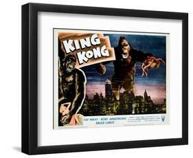 King Kong, Fay Wray, 1933-null-Framed Art Print