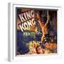 King Kong, Fay Wray, Robert Armstrong, Bruce Cabot, 1933-null-Framed Art Print