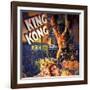 King Kong, Fay Wray, Robert Armstrong, Bruce Cabot, 1933-null-Framed Art Print