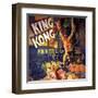 King Kong, Fay Wray, Robert Armstrong, Bruce Cabot, 1933-null-Framed Art Print