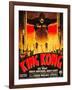 King Kong, (French poster art), 1933-null-Framed Art Print