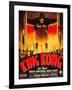 King Kong, (French poster art), 1933-null-Framed Art Print