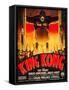 King Kong, (French poster art), 1933-null-Framed Stretched Canvas