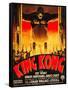 King Kong, (French poster art), 1933-null-Framed Stretched Canvas