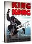 King Kong, French Poster Art, 1933-null-Stretched Canvas