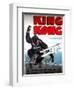 King Kong, French Poster Art, 1933-null-Framed Art Print