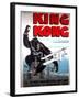 King Kong, French Poster Art, 1933-null-Framed Art Print