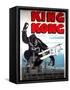 King Kong, French Poster Art, 1933-null-Framed Stretched Canvas