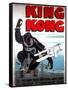 King Kong, French Poster Art, 1933-null-Framed Stretched Canvas