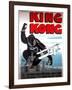 King Kong, French Poster Art, 1933-null-Framed Art Print