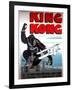 King Kong, French Poster Art, 1933-null-Framed Art Print