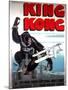 King Kong, French Poster Art, 1933-null-Mounted Art Print