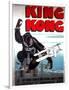 King Kong, French Poster Art, 1933-null-Framed Art Print