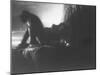 King Kong in a Scene with Fay Wray, During the Motion Picture-null-Mounted Photographic Print