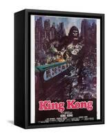 King Kong, Italian Poster Art, 1976-null-Framed Stretched Canvas