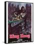 King Kong, Italian Poster Art, 1976-null-Framed Stretched Canvas