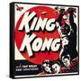 King Kong, Jumbo Window Card, 1933-null-Framed Stretched Canvas