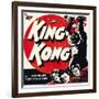 King Kong, Jumbo Window Card, 1933-null-Framed Art Print