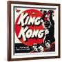 King Kong, Jumbo Window Card, 1933-null-Framed Art Print