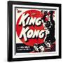 King Kong, jumbo window card, 1933-null-Framed Art Print