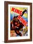 King Kong, 'King Kong' Holding Fay Wray Atop the Empire State Building, 1933-null-Framed Art Print