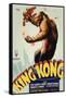 King Kong, King Kong on Poster Art, 1933-null-Framed Stretched Canvas