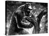 King Kong, Kong with Fay Wray, 1933-null-Stretched Canvas