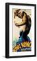 King Kong – Profile-Unknown-Framed Art Print