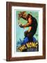 King Kong, Swedish Poster Art, 1933-null-Framed Art Print