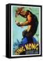 King Kong, Swedish Poster Art, 1933-null-Framed Stretched Canvas